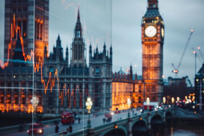 Illustration. L'économie britannique.