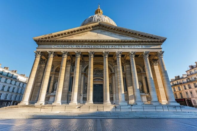 Illustration. Le Panthéon à Paris.