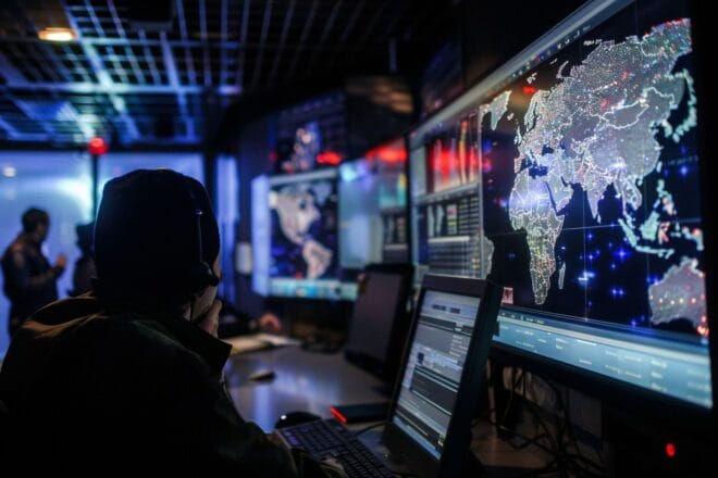 Illustration. La cybersécurité.