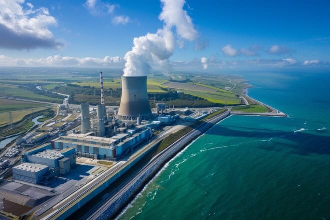 Illustration. Un EPR flambant neuf.