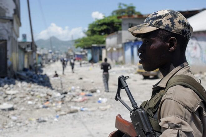 Illustration. Situation compliquée en Haïti.