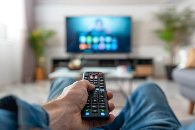 Illustration. La télévision.