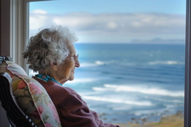 Illustration. Personne âgée dans un Ehpad.