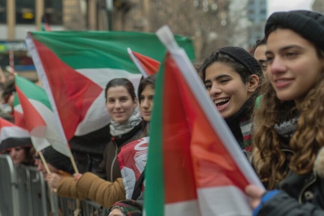 Illustration. Une manifestation pro-Palestine.