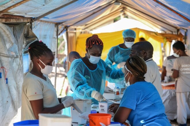 Illustration. Equipe médicales à Mayotte.