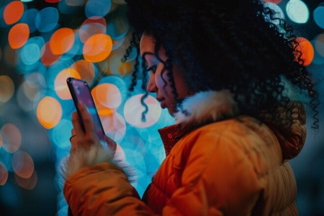 Illustration. Adolescence et réseaux sociaux.