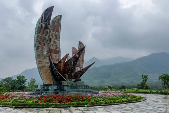 Illustration. Un memorial au Vietnam.