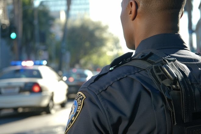 Illustration. La police des Etats-Unis.