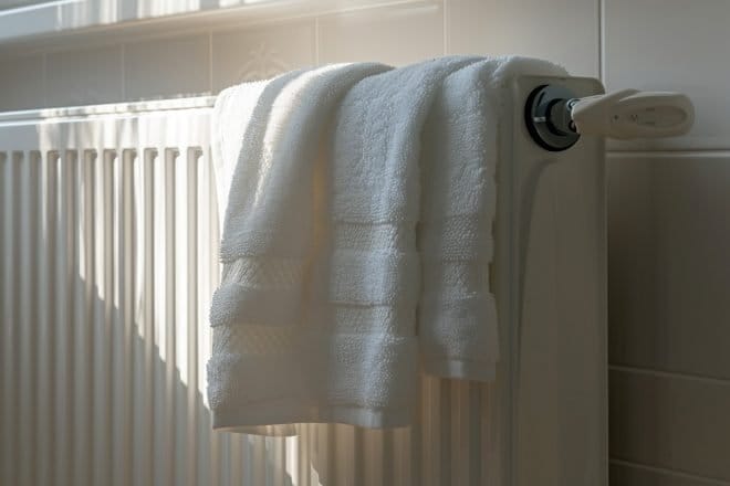 Illustration. Un radiateur.