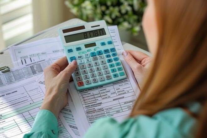 Image d'illustration. Calcul impot administration