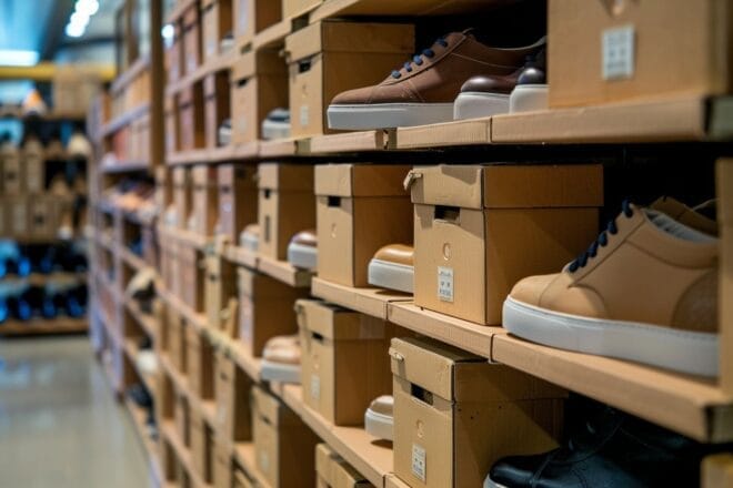 Image d'illustration. Chaussures dans une boutique.