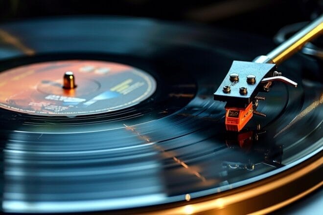 Image d'illustration. Un disque vinyle