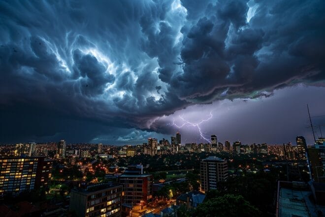 Image d'illustration. Orage