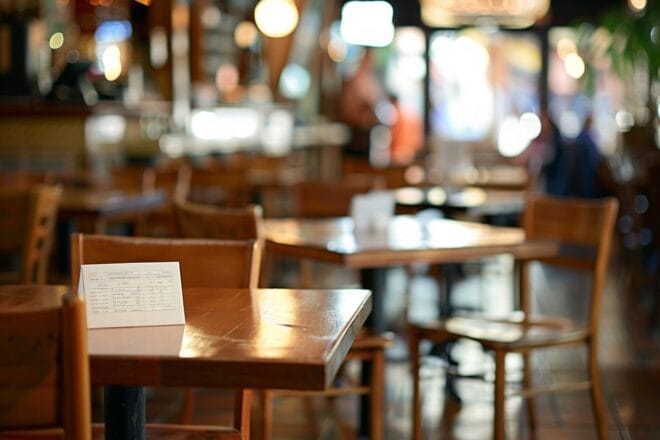 Image d'illustration. Restaurant vide.