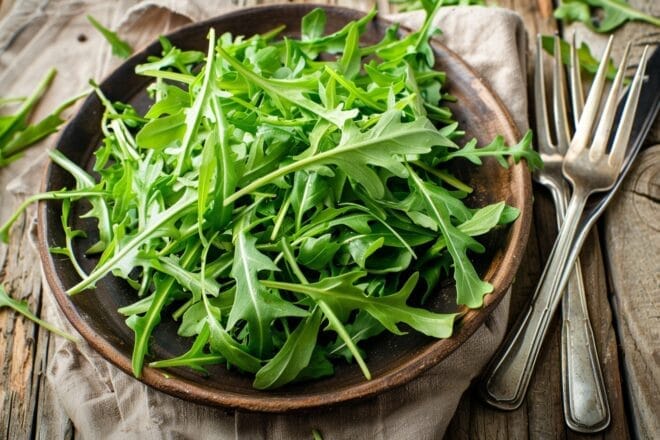 Image d'illustration. Salade roquette