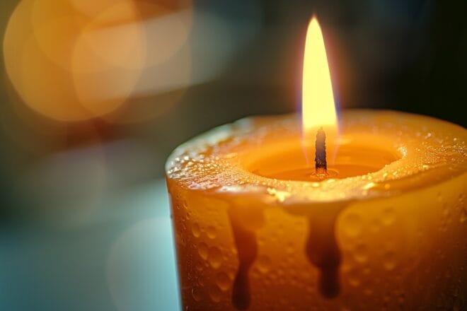 Image d'illustration. Bougie