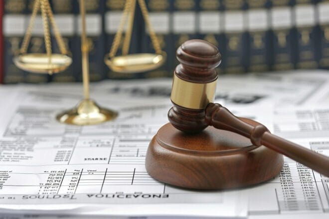 Image d'illustration. Le budget de la justice.