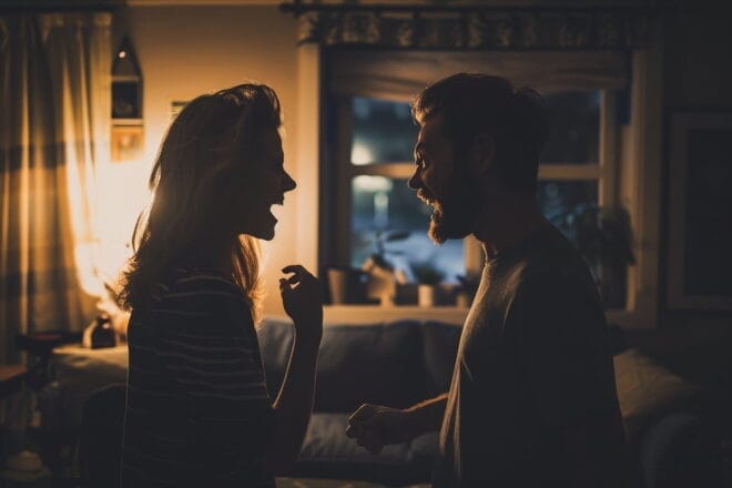 Image d'illustration. Couple dispute