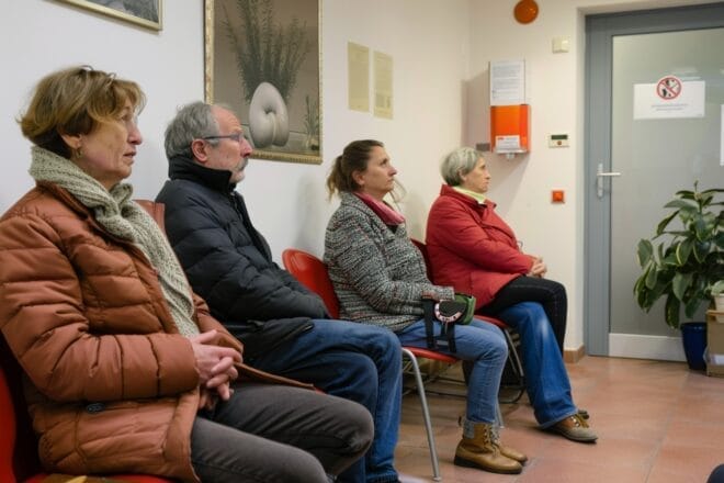 Image d'illustration. Salle d'attente médecin