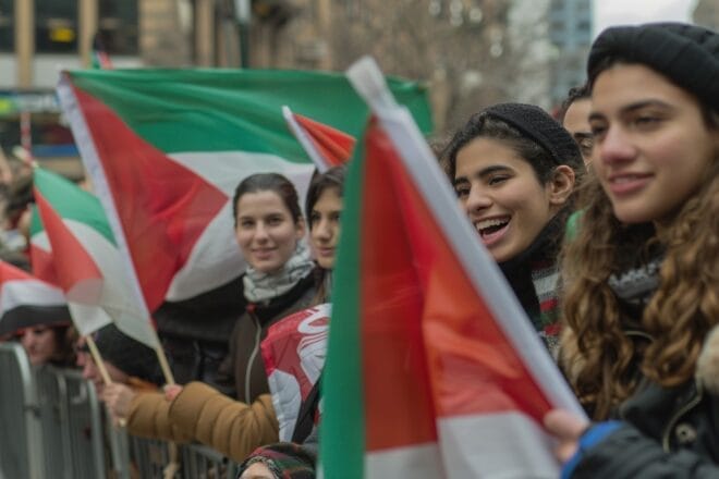 Image d'illustration. Manif pro palestine