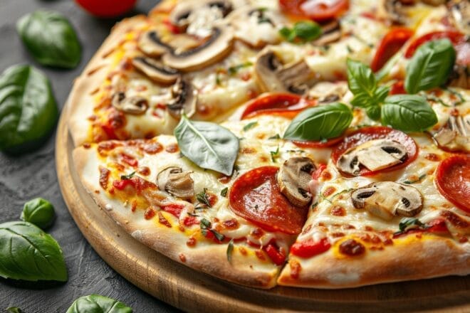 Image d'illustration. Pizza