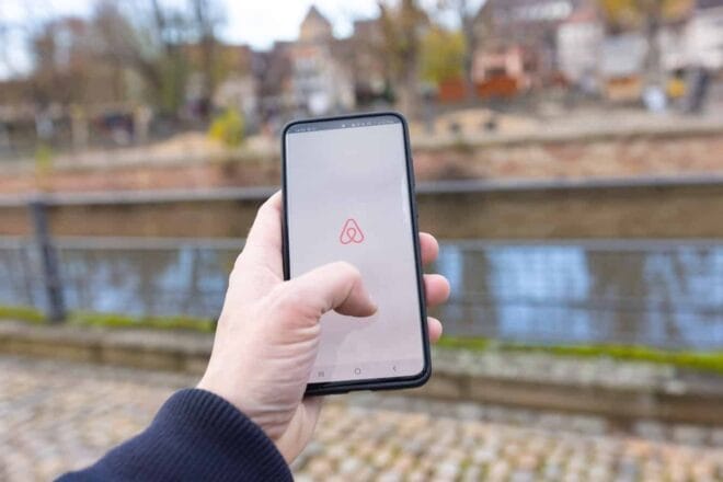 Image d'illustration. Application Airbnb