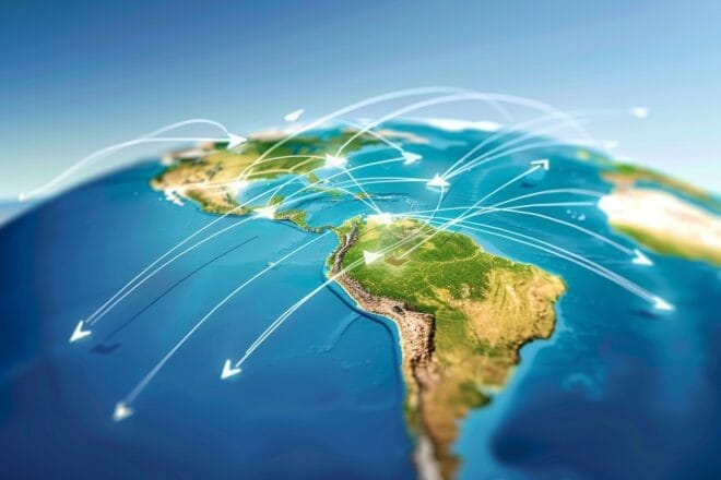 Image d'illustration. Echanges commerciaux avec l'Amérique du sud