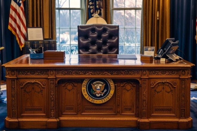 Image d'illustration. Bureau ovale maison blanche