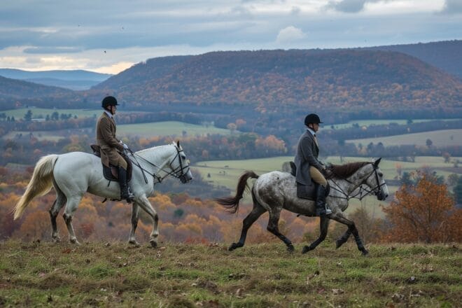 Image d'illustration. Chasse à courre