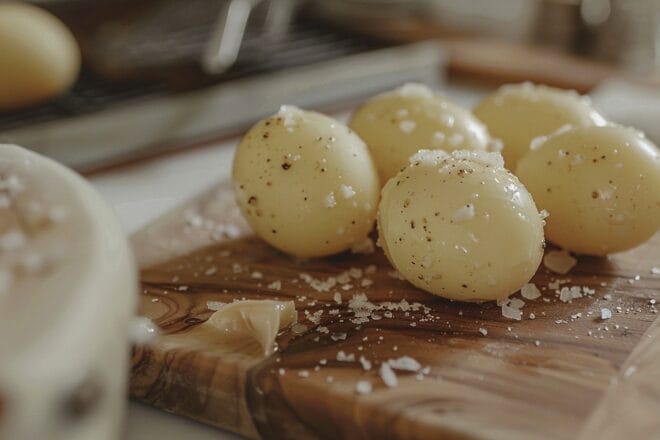 Image d'illustration. Des oeufs durs.