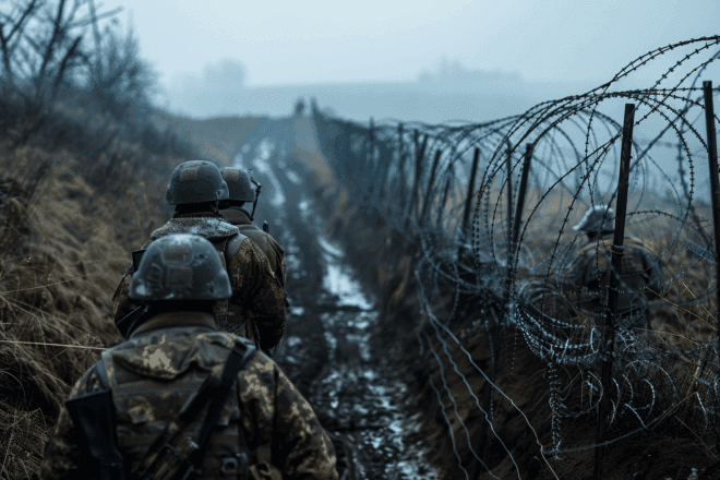 Image d'illustration. Ukraine soldats