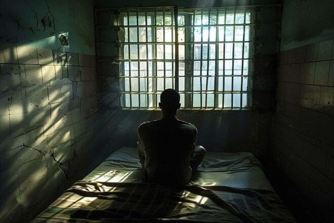 Image d'illustration. Isolement en prison, otage.