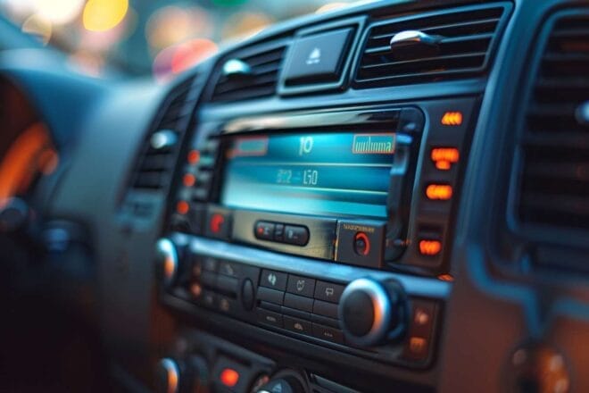 Image d'illustration. Autoradio