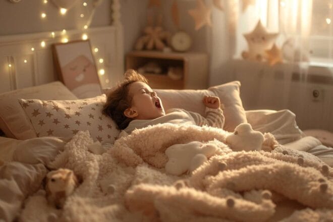 Image d'illustration. Bébé baîlle.