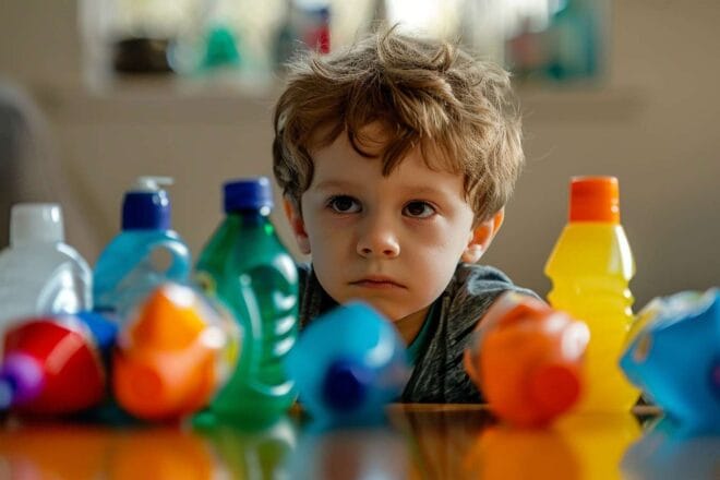 Image d'illustration. Intoxication enfant