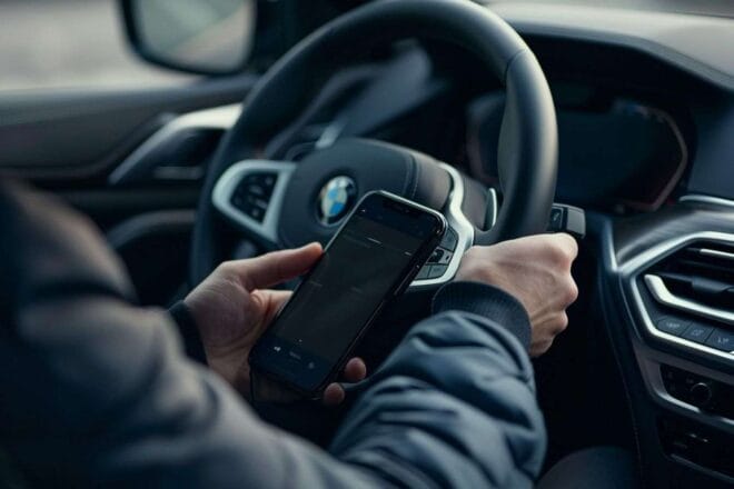 Image d'illustration. Le téléphone au volant.