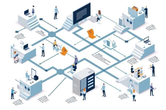 Image d'illustration. Organigramme délocalisation entreprise