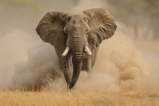 Image d'illustration. Elephant dans la nature