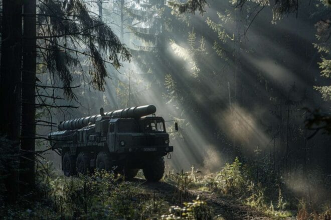 Image d'illustration. Missile longue portée