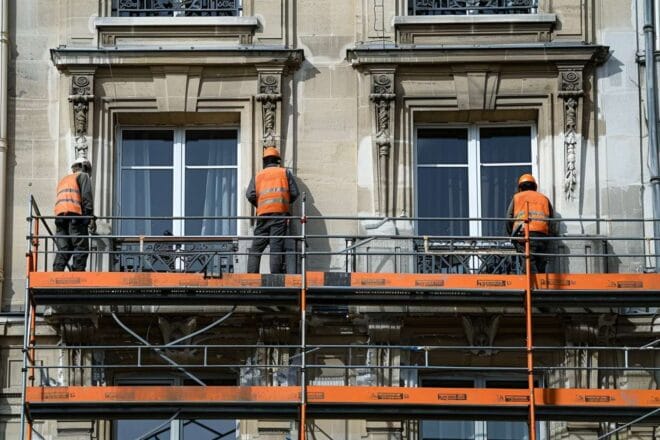 travaux bâtiment ville