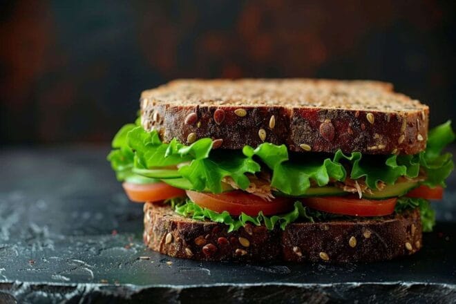 Image d'illustration. Un sandwich équilibré.