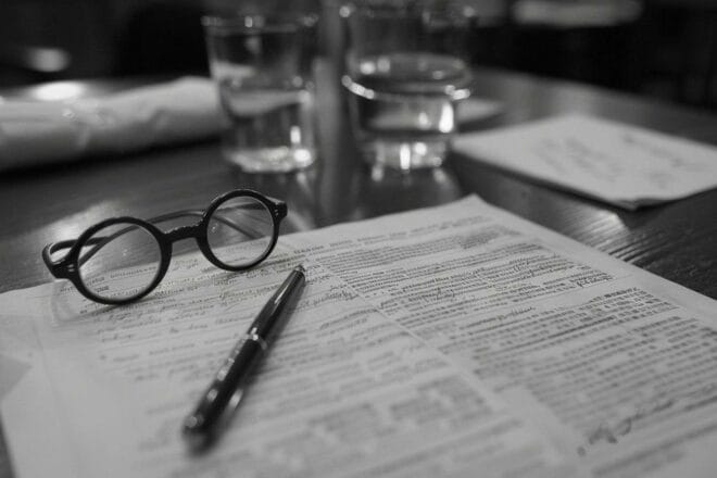 Image d'illustration. La table des négociations