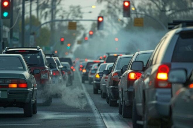 Image d'illustration. Pollution automobile.