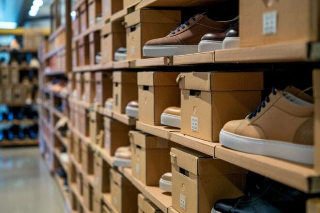 Image d'illustration. Chaussures dans une boutique.
