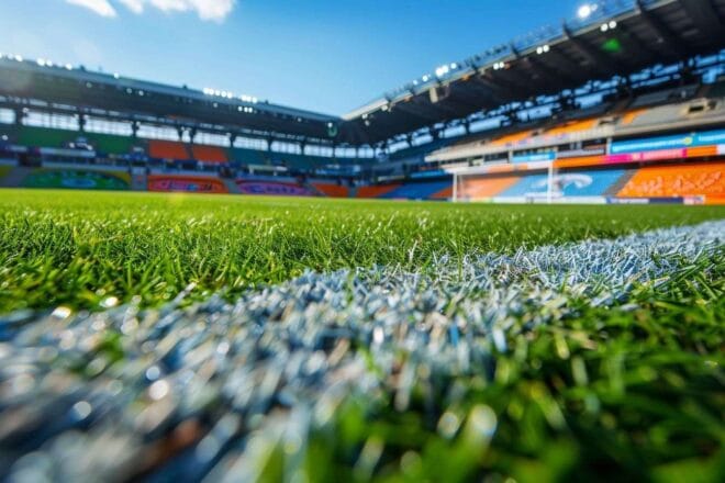 Image d'illustration. Un terrain de sport.