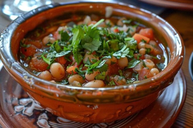 Image d'illustration. Bol de soupe ribollita aux légumes