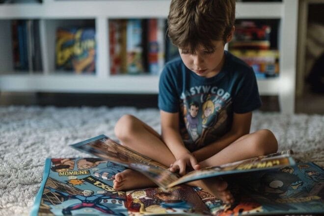 Image d'illustration. Enfance et lecture.