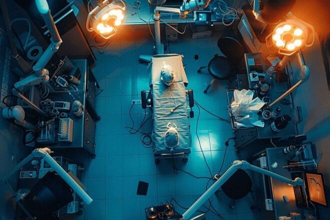 Image d'illustration. Salle d'opération, bloc chirurgical.