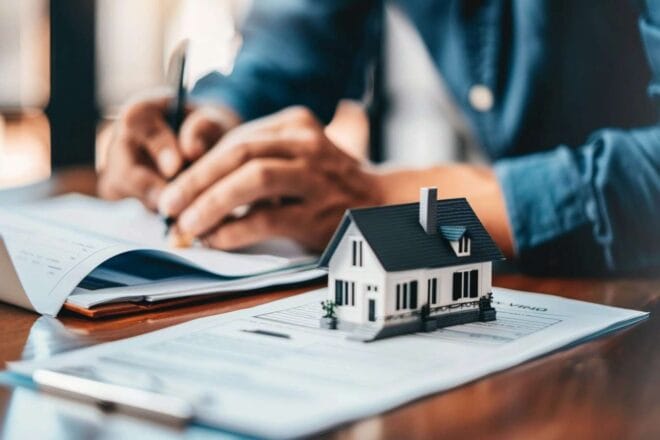 Image d'illustration. Immobilier maison documents