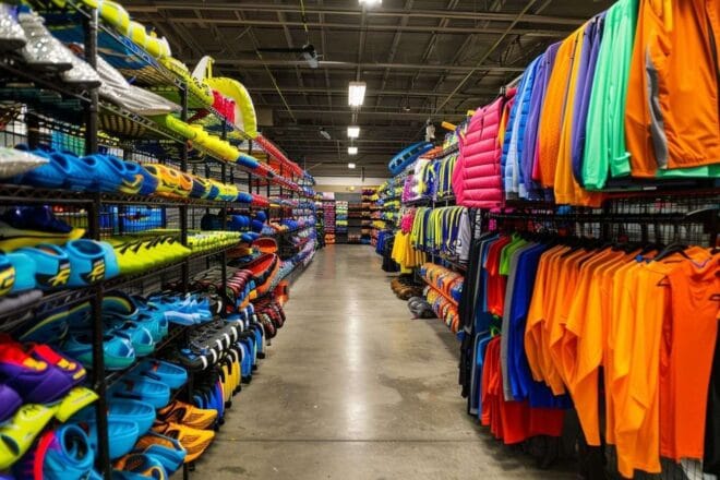 Image d'illustration. Magasin de sport, articles de sport.